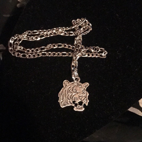 New Stainless Steel 🐯 Tiger Head 🐯 Necklace - Picture 10 of 10